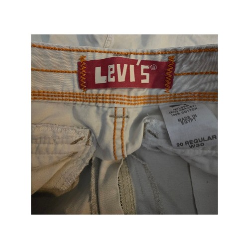 Levis Cargo Shorts Boys Sz 20 Regular Waist 30" Brown Utility Outdoor Hiking - Picture 9 of 11