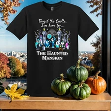 Disney The Haunted Mansion Happy T-shirt Men Women Unisex