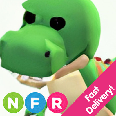 T-Rex   Neon Fly Ride MFR   US Seller Adopt From Me Today