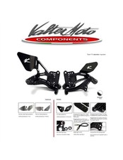 PEB008R VALTER MOTO PEDANE T1.5 BMW S 1000 RR 2015 2018