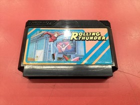 Namco Rolling Thunder Famicom Cartridge Classic Action Game NTSC