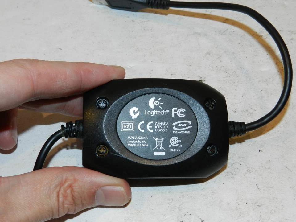 Logitech Rock Band Micrófono USB con Cable (A-0234A) Para Xbox 360 PS2 PS3 Wii Micrófono Foto 2 de 2