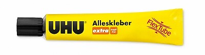 UHU extra Alleskleber tropffrei+sauber, Flex+Clean 18g Tube