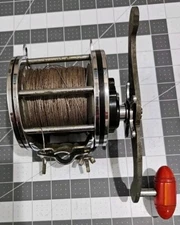 PENN SENATOR 114 6/0 Saltwater BIG GAME Fishing Reel w Rod Clamp Black USA 2