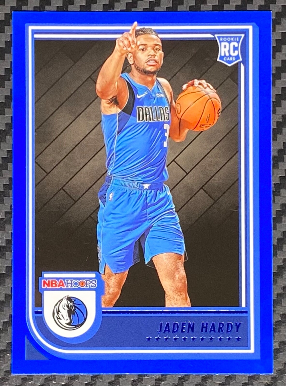 2022-23 NBA Hoops Jaden Hardy Blue Rookie #263 - Dallas Mavericks - 3249