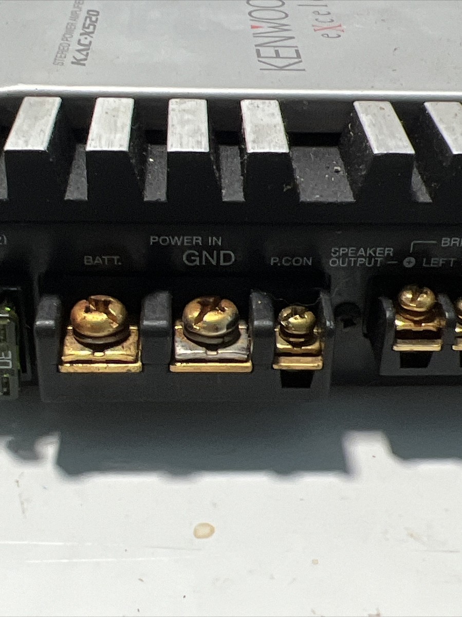 Kenwood Excelon kac-x520 old school 1000 Watts Amplifier | eBay