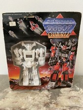 ROBOT QUARTZ TYPE GOBOTS TRANSFORMERS G1 AVI FRANCE COMPLET EN BOÎTE ! RARE MIB