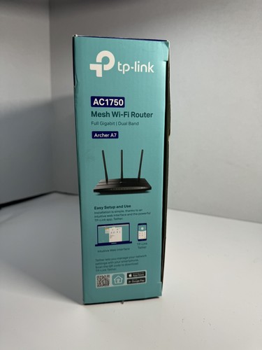 TP-Link Archer A7 AC1750 Router Gigabit wireless dual band - Nero - Foto 4 di 6