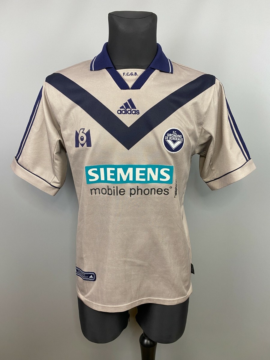 BORDEAUX 2000 2001 GRENET THIRD SHIRT FOOTBALL SOCCER ADIDAS MENS