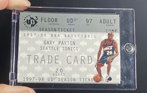 1997 UD3 Basketball Gary Payton #GPT BGS 8.5
