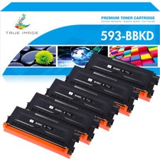 E310 593BBKD Toner Cartridge for Dell E310dw E514dw E515dw E515dn - 5 PACK