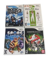 Official OEM Nintendo Wii Empty Replacement Game Cases Set Lot Of 4