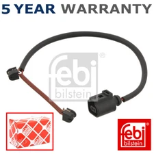 Febi Front Brake Pad Wear Sensor Fits Porsche Cayenne 2007- VW Touareg 2002-2010