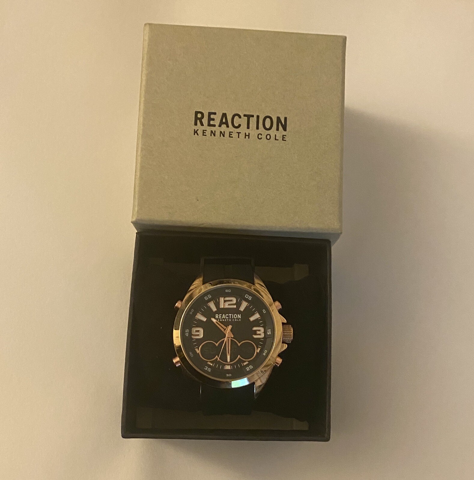 kenneth cole reaction analog digital watch manual