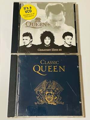 QUEEN Greatest Flix Volume III VCD (Video-CD) +BONUS CD Classic