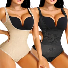 Women Full Body Waist Trainer Shaper Underbust Corset Cincher Shapewear-Bodysuit