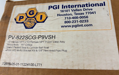 PGI INTERNATIONAL PV-622SCG-P9VSH