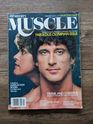 Joe Weider's Muscle February 1980 Frank Zane Chris Dickerson Bill Reynolds MAG4