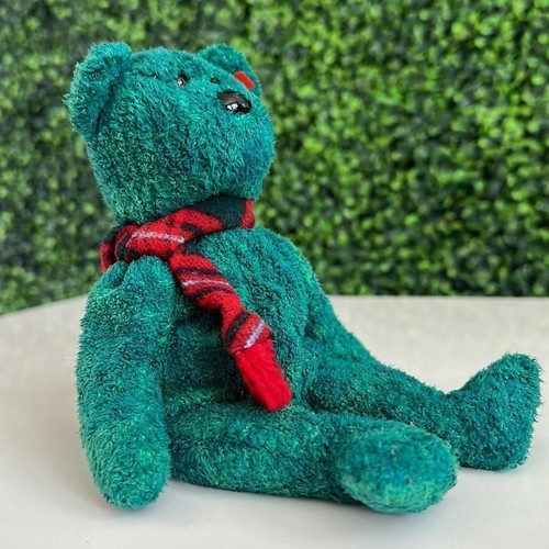Classic Vintage Beanie Baby Wallace Bear Toy - Picture 9 of 9