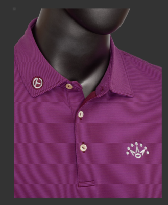 Scotty Cameron Circle T Peter Millar 7 Point Crown Bordeaux Red