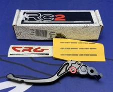 CRG RC2 Brake Lever Standard Black & Red Hypermotard 2007-2008 2RB-513-T-B