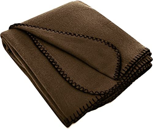 50x60 Überwurfdecken, ultraweiche hypoallergene Fleece Überwurfdecke für - Bild 3 von 6
