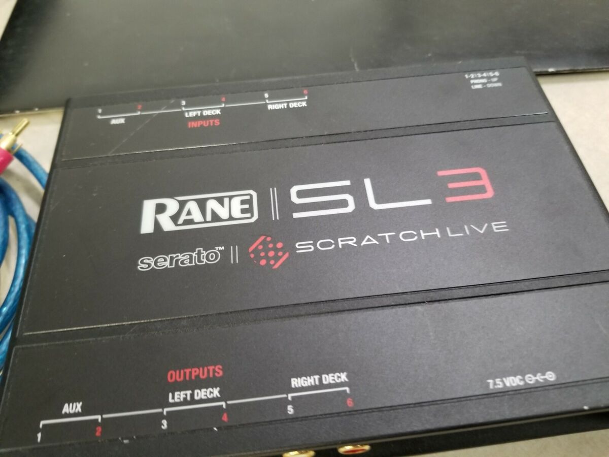 Serato RANE SL3 Scratch Live DJ Controller Interface USED | eBay