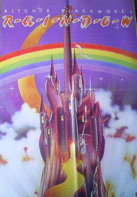 RITCHIE BLACKMORE'S RAINBOW - POSTER A2 - RAR