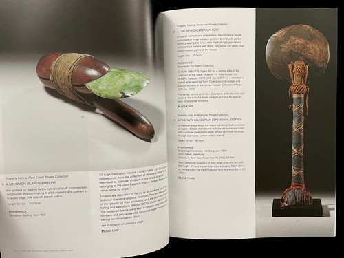 SOTHEBYS ARTE AFRICANO, OCEÁNICO Y PRECOLOMBINO MAYO 2006 MAORÍ FIJI EKOI MAYA - Imagen 4 de 12