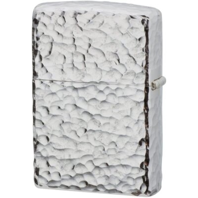 Zippo 20-5TU Accendino A Olio Tono Martello Argento Lavorazione 5 - Foto 9