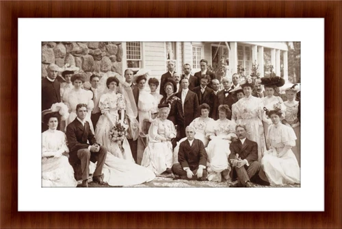Nikola Tesla Best Man @Hobson Wedding w Hobsons Negative 2y/o Son Photo Wall Art