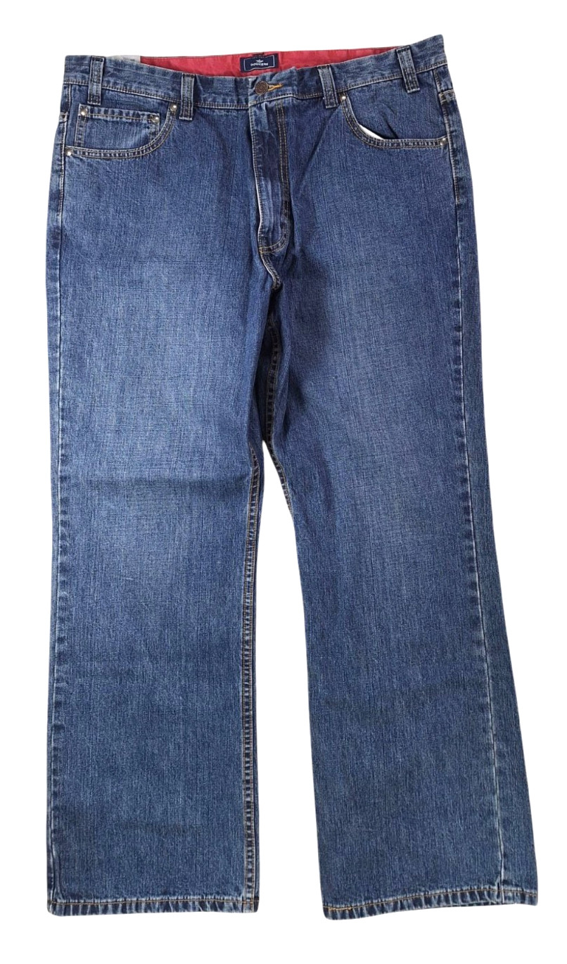 Mens Size 38x29 (40wx28.5l) Relaxed Fit Flat Front Medium Wa