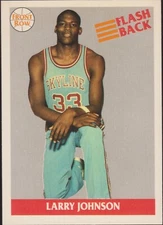 1991 Front Row #48 Larry Johnson Flashback High School Basketball Card RC