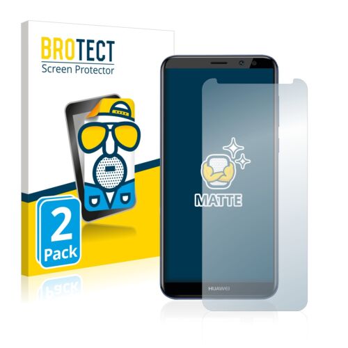 2x BROTECT Anti-Reflets Protection Ecran pour Huawei Nova 2i Film Protecteur Mat - Foto 1 di 7