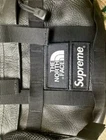 Sac FW18 Supreme x The North Face cuir taille montagne noir épaule cuir de vache