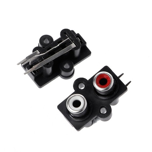 5 Pcs PCB Mount 2 Position Stereo o Video RCA Female Connector - Picture 7 of 8
