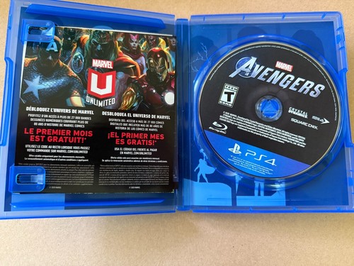Marvel Avengers Edición Deluxe (SIN DLC INCLUIDO) USADO Videojuego PS4 (disco como nuevo) - Imagen 2 de 3
