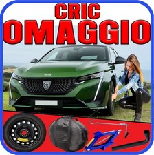 Platzsparend Notrad 5Fori Ab 16 Für Peugeot 308 Mit Set Cric + Schlüssel Tasche