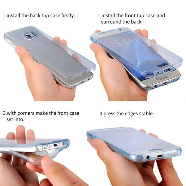 CUSTODIA COVER CASE PER Samsung Galaxy A3 A5 A7 Del 2017 Copertura - Immagine 4 di 4