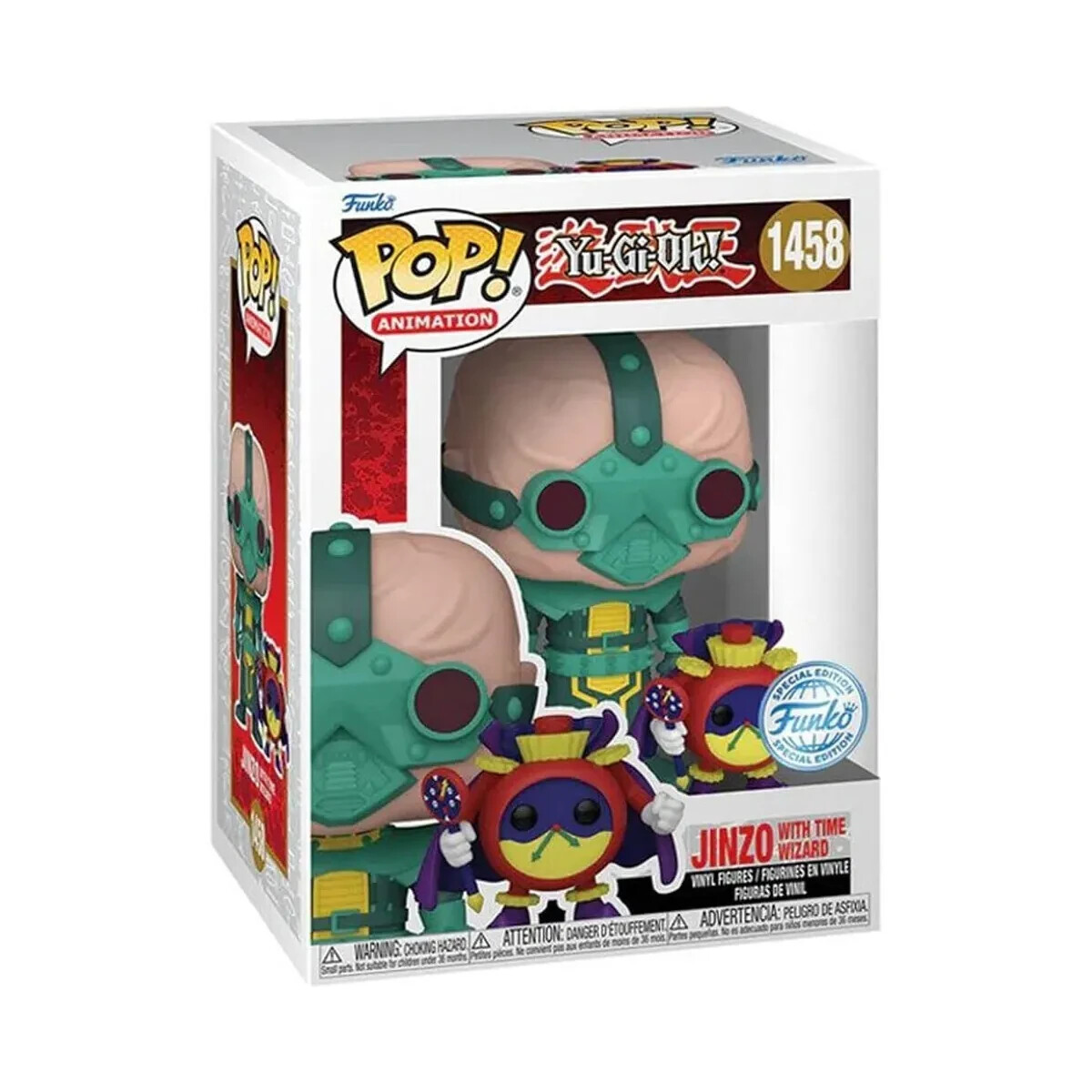 Figurine Jinzo Yu-Gi-Oh POP Buddy Time Wizard monstre vinyle