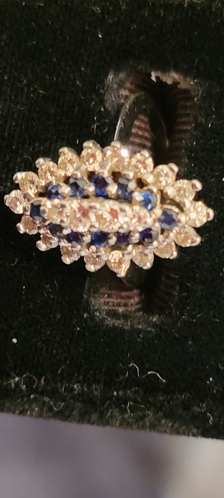 Sapphire and Diamond Ring Pointer - image 2