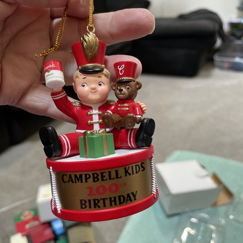 Campbell Kids 100th Birthday Anniversary Ornament 3 Inch Tall New In Box - Picture 2 of 9