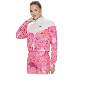 nike floral jacket women's