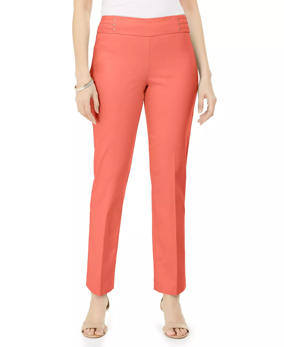 JM Collection Women s Short Studded Tummy Control Pants XS Short
