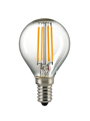  6134401 Sompex Sigor LED Leuchtmittel Filament Kugel E14 Birne Klar
