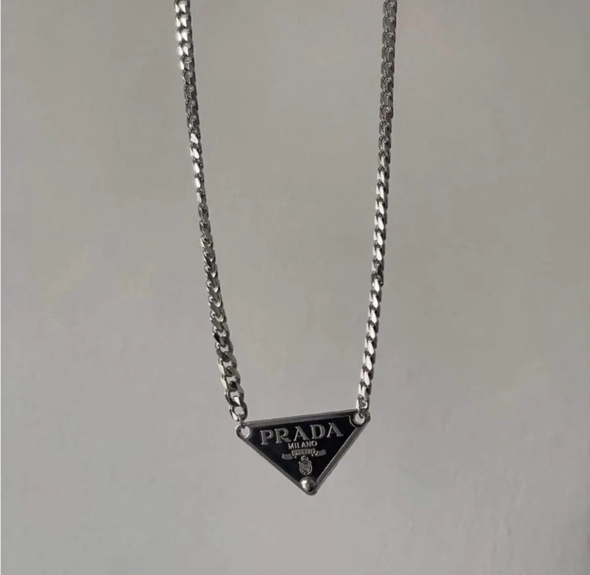 Prada repurposed necklace deals