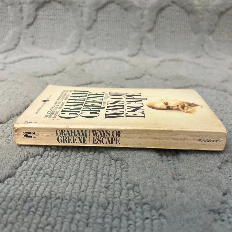 Ways Of Escape Biography Paperback Book by Graham Greene Washington Square Press Foto 3 de 4