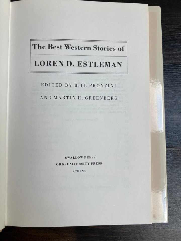 The Best Western Stories of Loren D. Estleman 1989 - Imagem 4 de 4