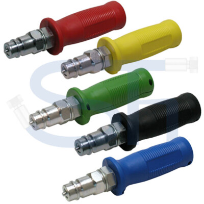 Hydraulik Stecker Kupplung Handgriff Kennzeichnung Knickschutz Schnellkupplung