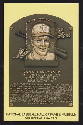 HALL OF FAME PLAQUE POSTCARDS YOU PICK NMMT *** FREE SHIPPING ***
